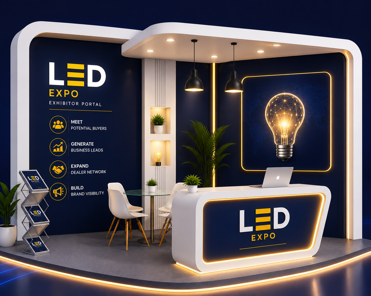 Exhibitor Login LED Expo